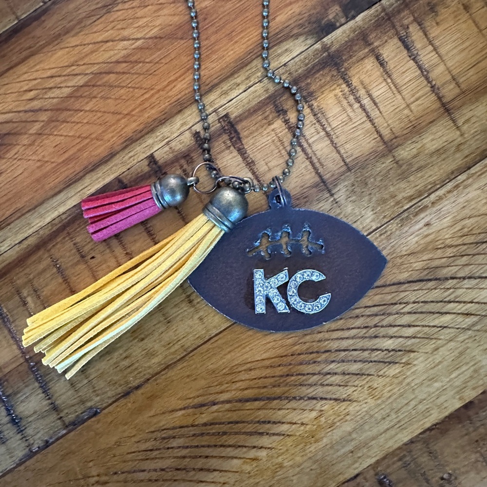 Kansas City Chiefs necklace